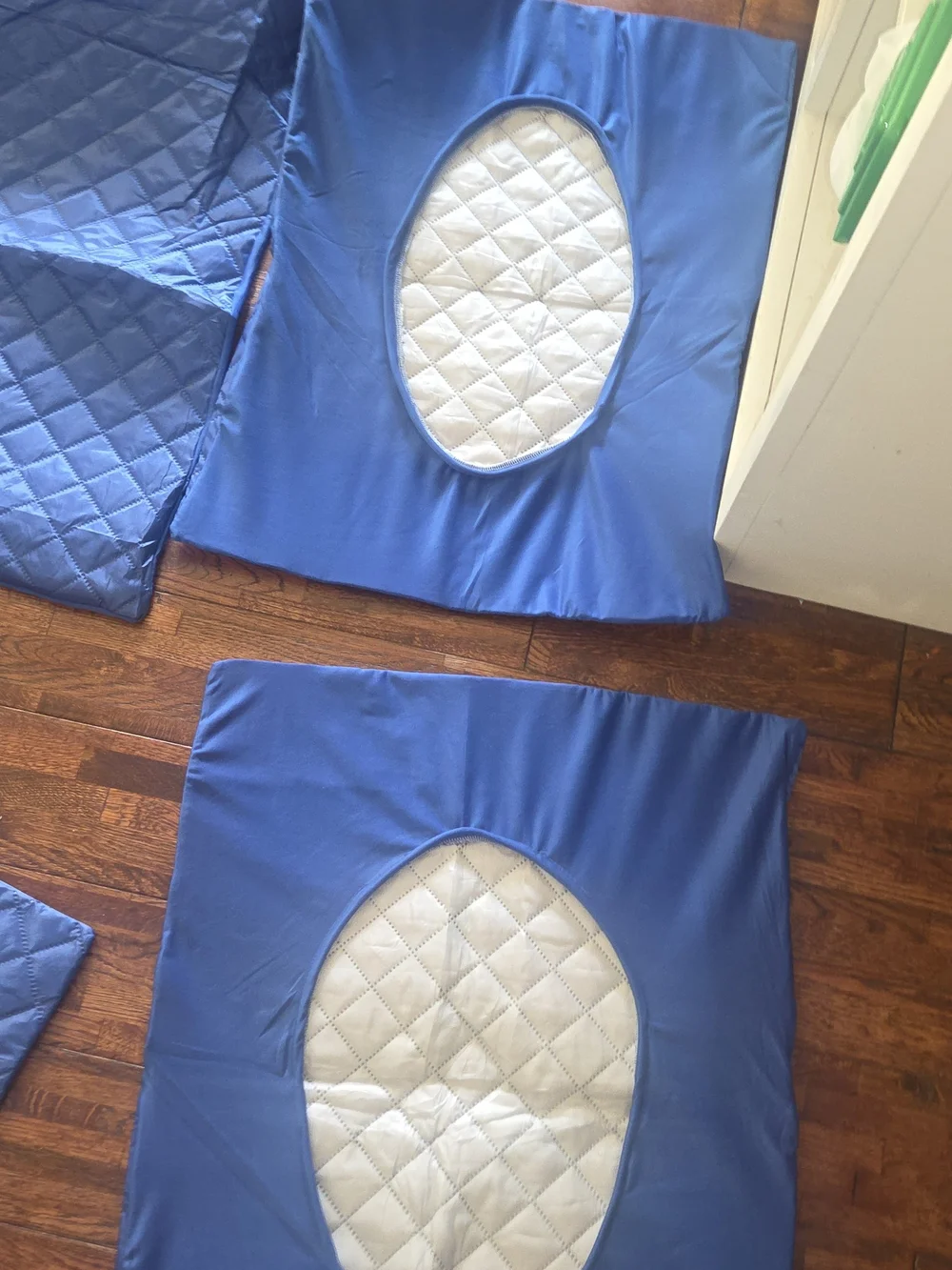 Critter Nation Blue Quilted Cage Liners for Small Pets
